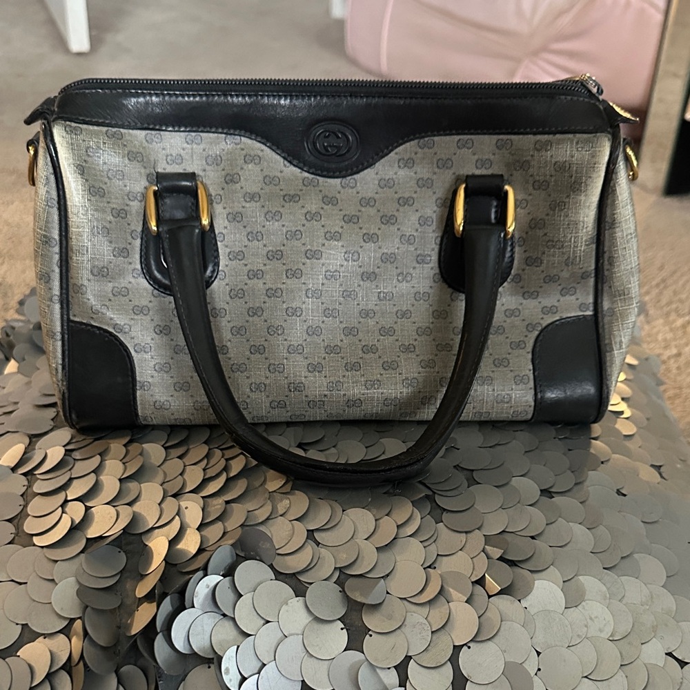 GUCCI Vintage Boston Bag